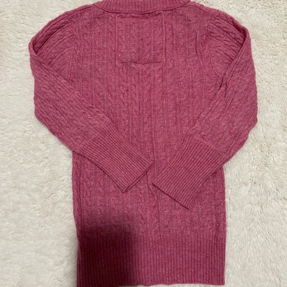 Abercrombie & Fitch Three Quarters Sleeve Sweater SZ XS Pink - Picture 4 of 10
